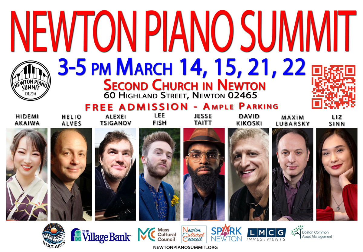 Newton Piano Summit 2026 season poster
